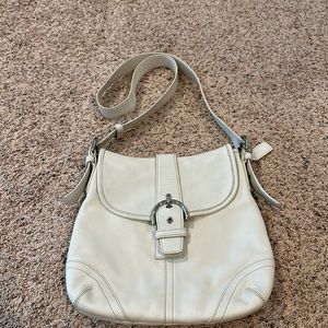 Coach Crossbody bag- off-white, genuine leather